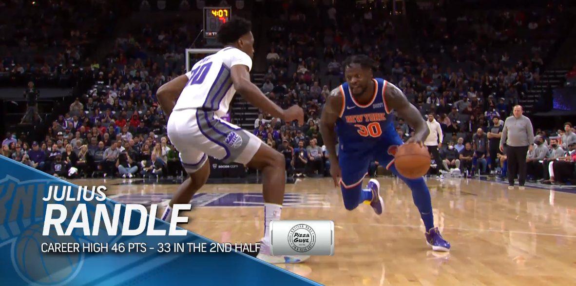 Julius Randle 8 mars 2022