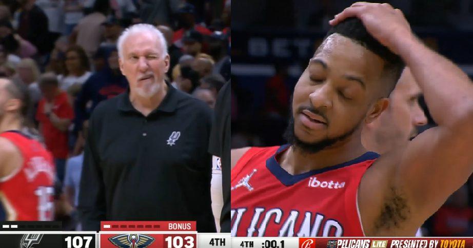 Spurs Popovich Pelicans McCollum