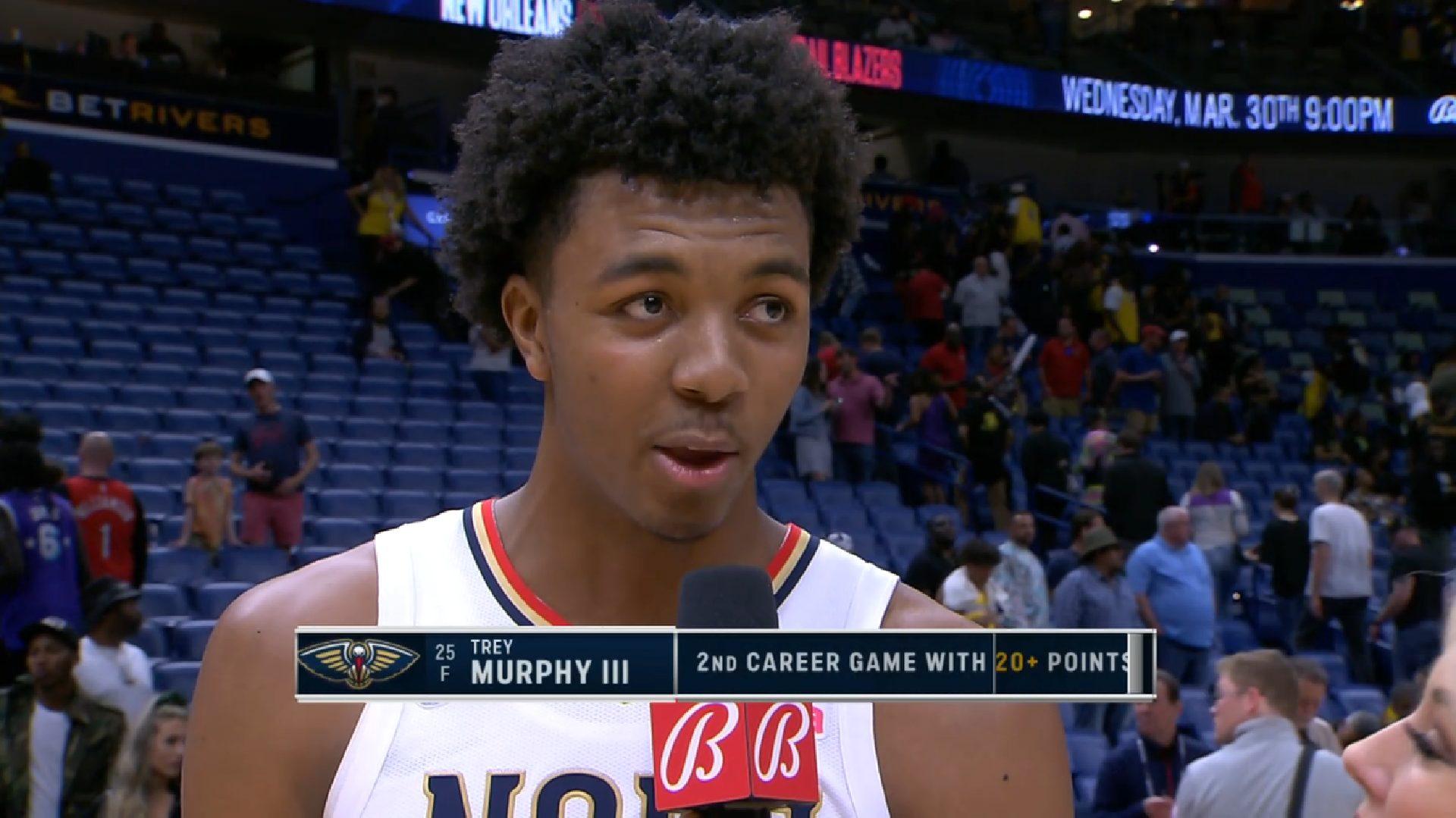 Trey Murphy Pelicans 28 mars 2022