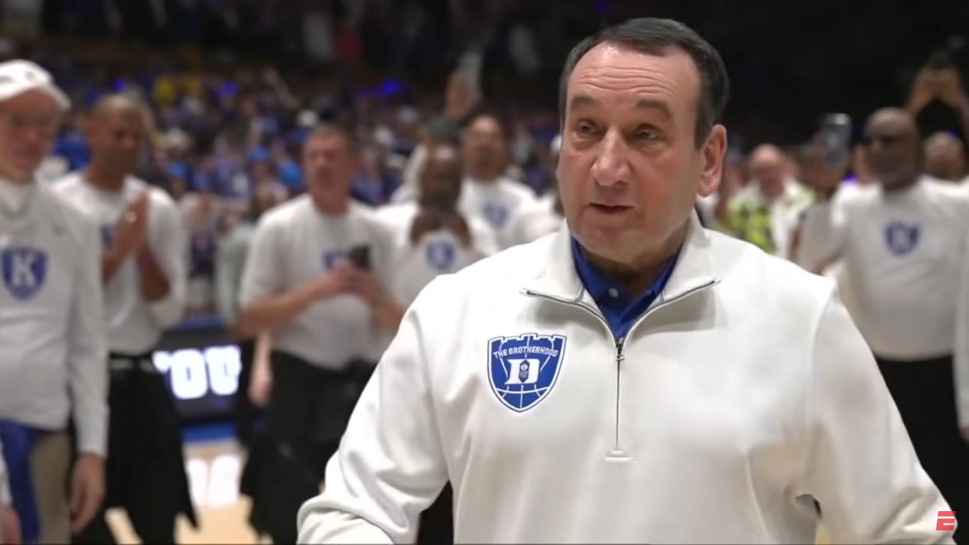 Coach K 5 mars 2022