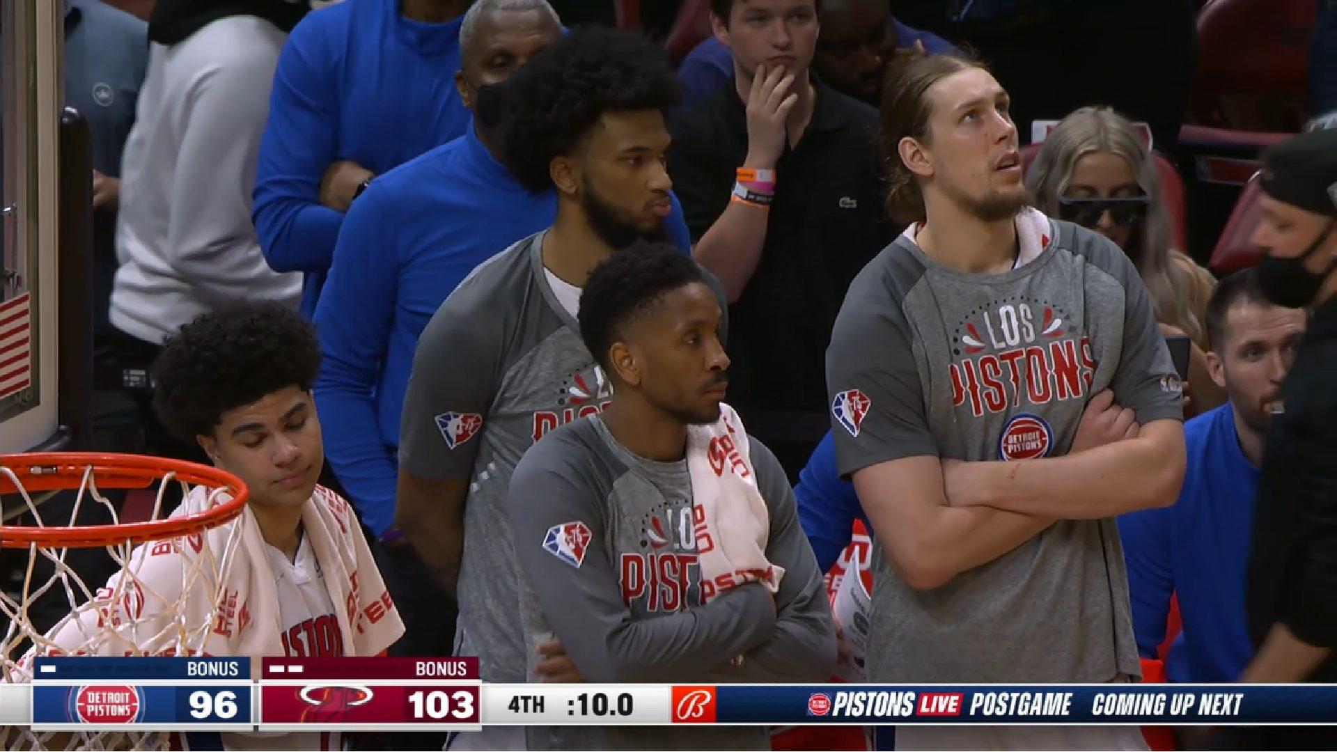 Pistons 16 mars 2022 récap Draft