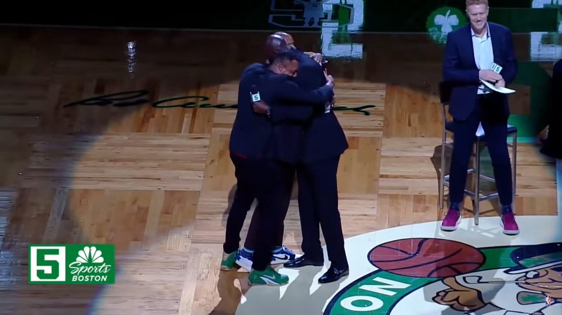 Kevin Garnett, Ray Allen, Paul Pierce 13 mars 2022