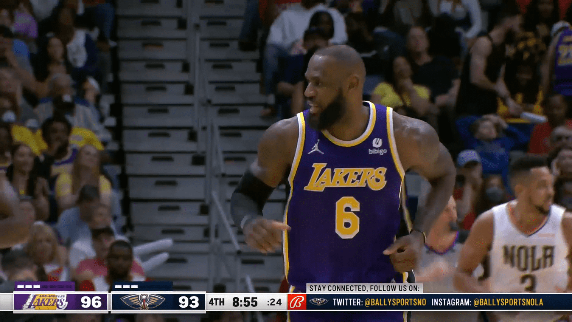 LeBron James 27 mars 2022