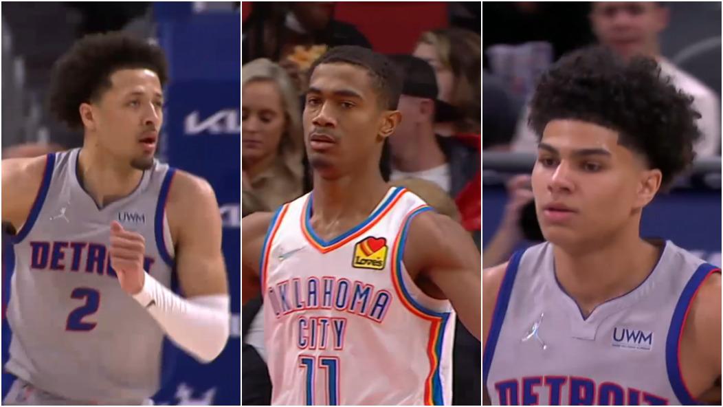 Thunder - Pistons Cade Cunningham Théo Maledon Killian Hayes