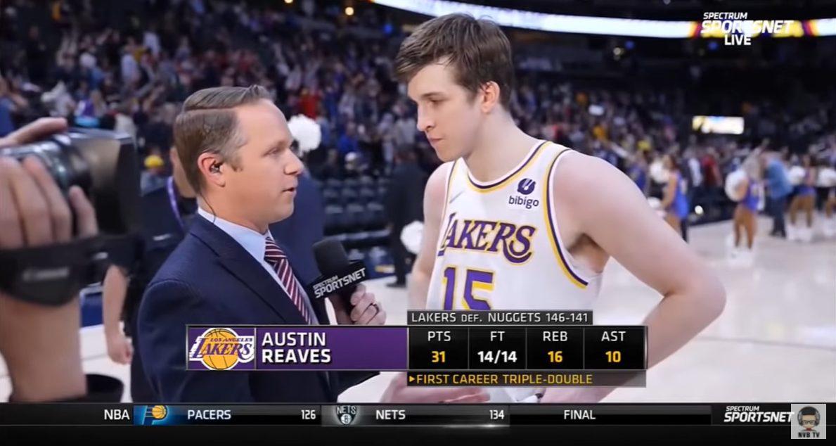 Austin Reaves 11 avril 2022