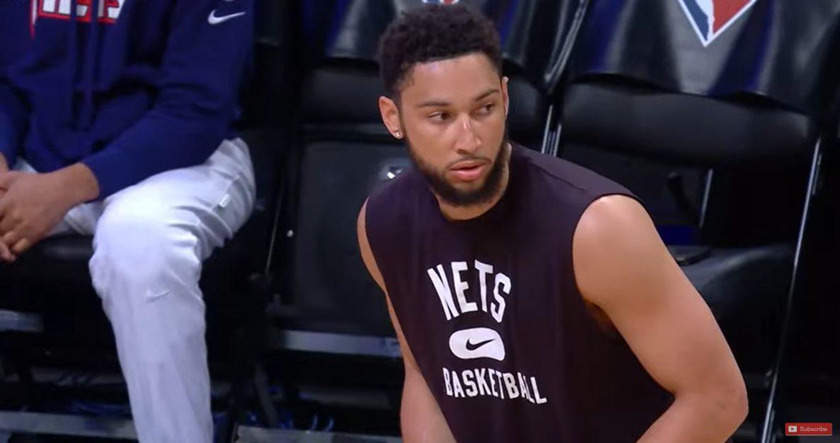 Ben Simmons 10 avril 2022 pré-saison NBA