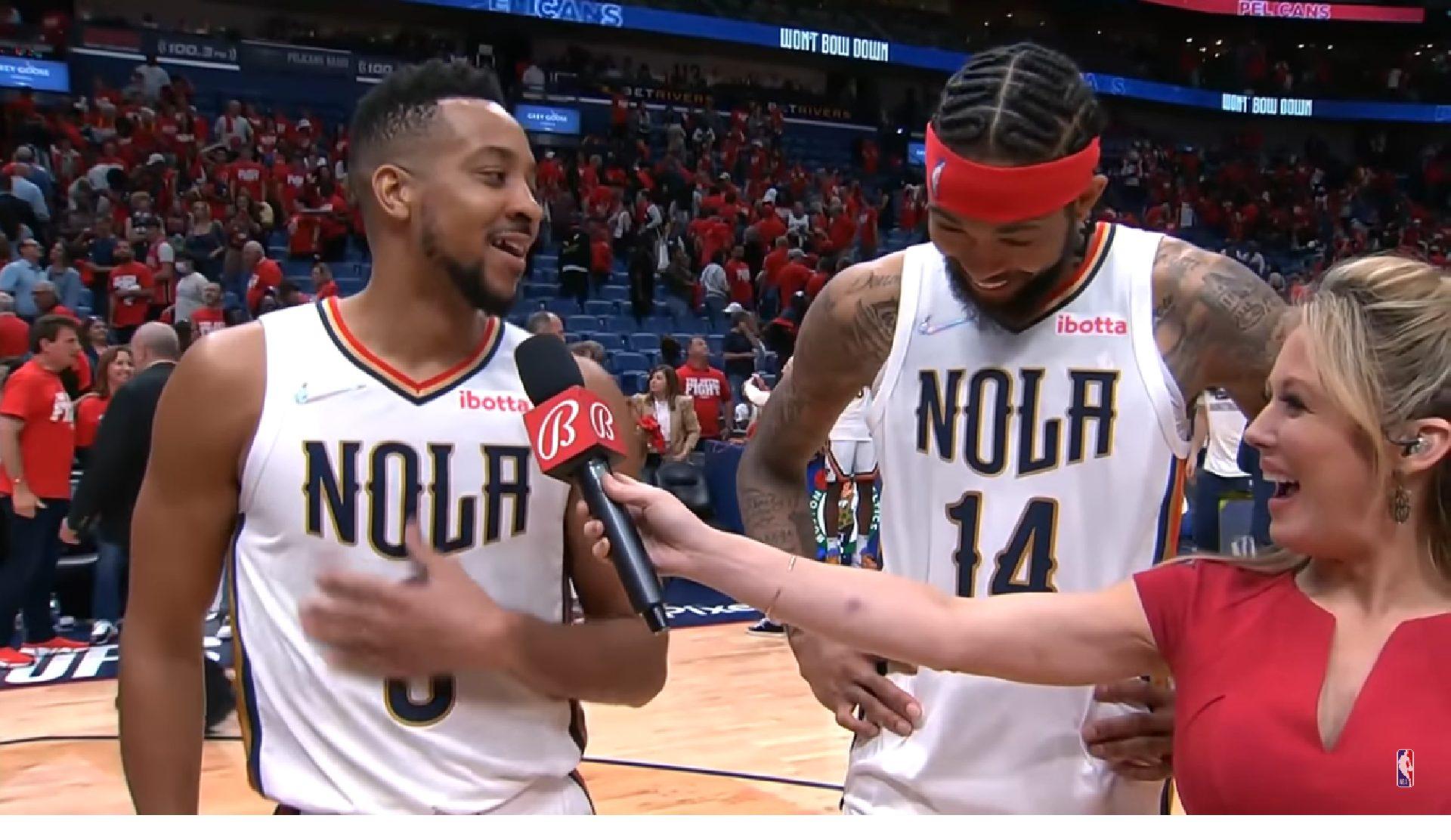 C.J. McCollum Pelicans 28 avril 2022