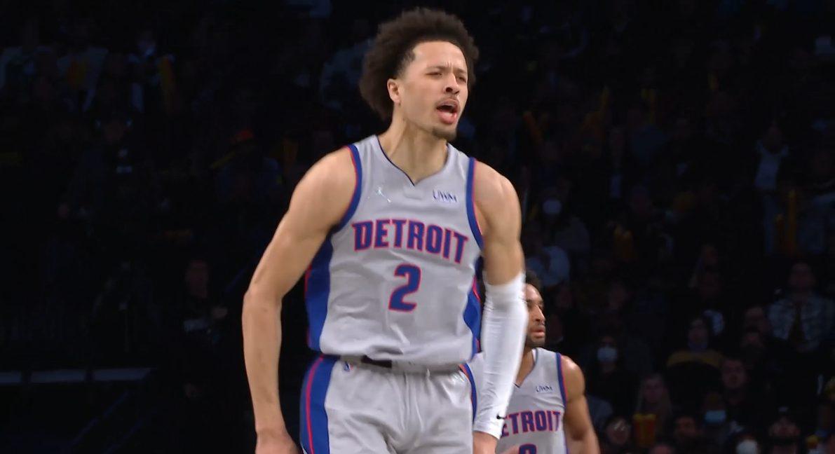Cade Cunningham 1er avril 2022 Detroit Pistons
