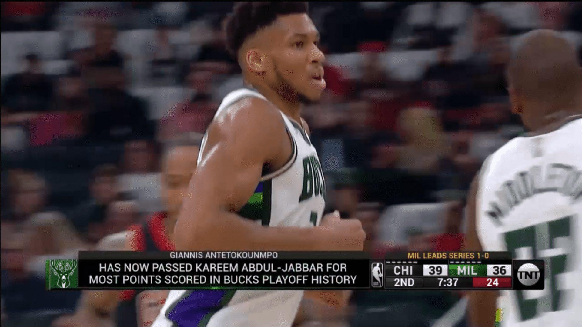 Giannis Antetokounmpo record 21 avril 2022