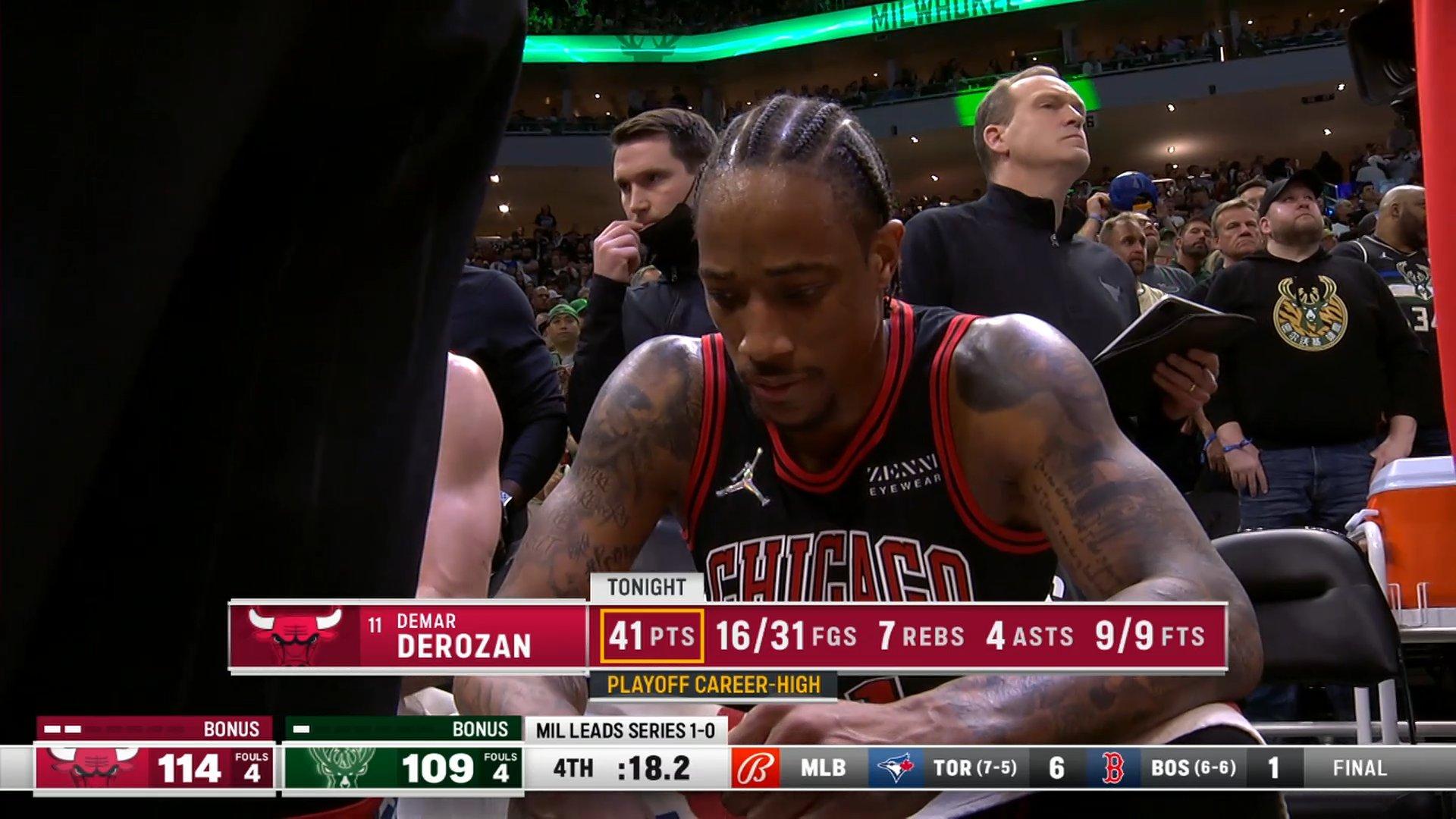 DeMar DeRozan 21 avril 2022