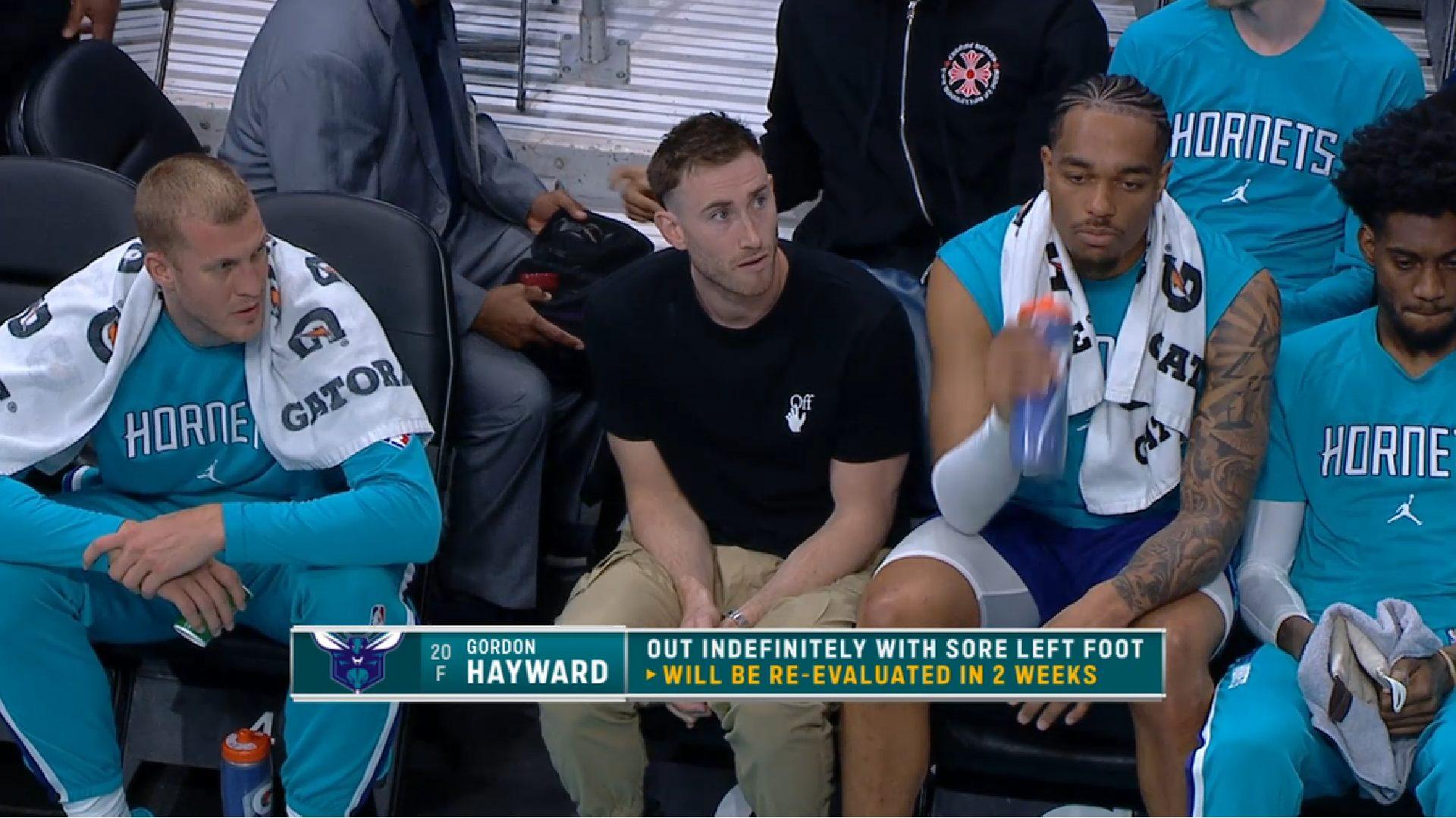 Gordon Hayward Hornets 10 avril 2022