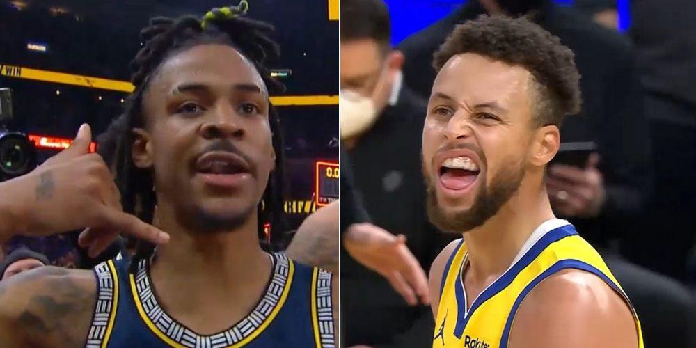 Ja Morant Stephen Curry