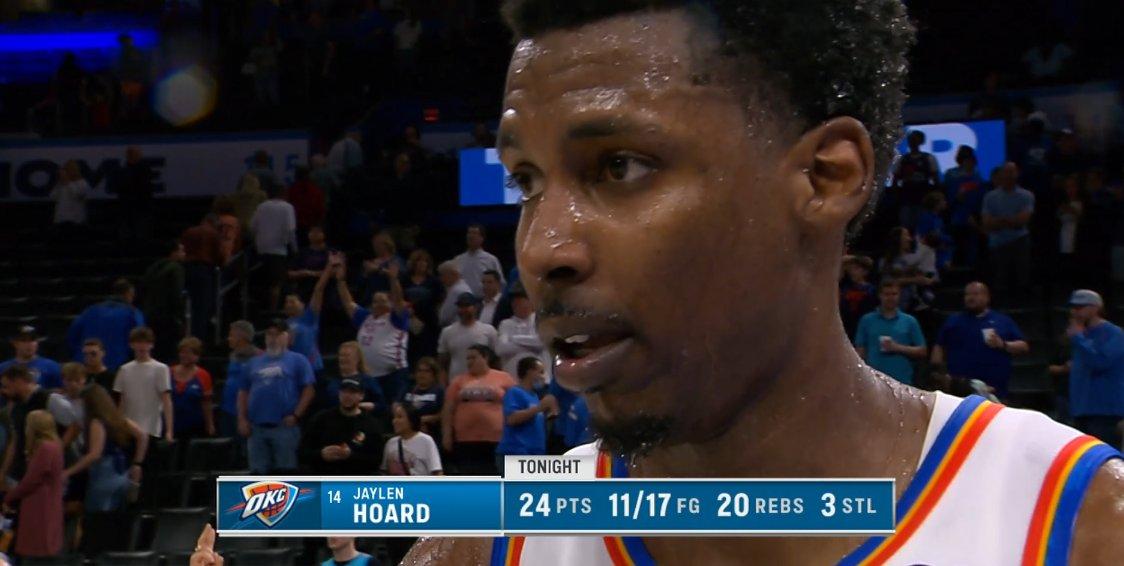 Jaylen Hoard 10 avril 2022