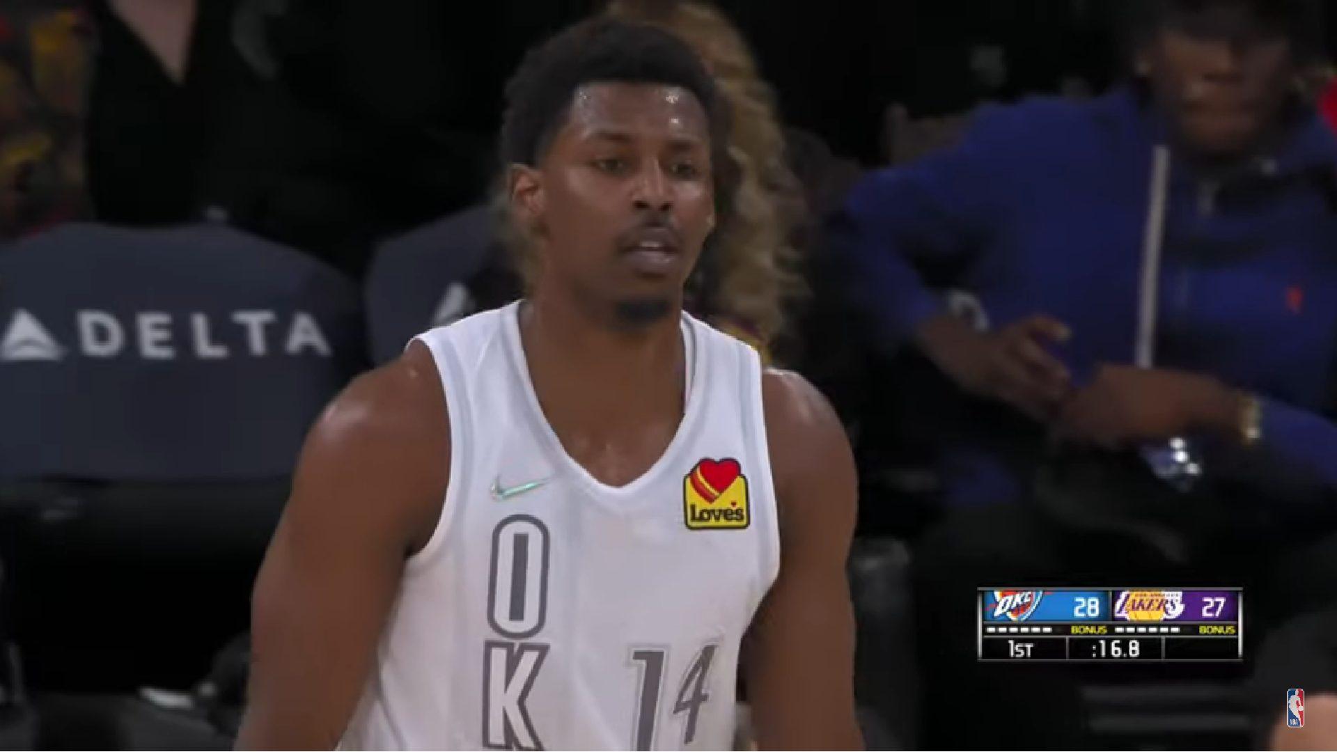 Jaylen Hoard OKC Thunder 9 avril 2022