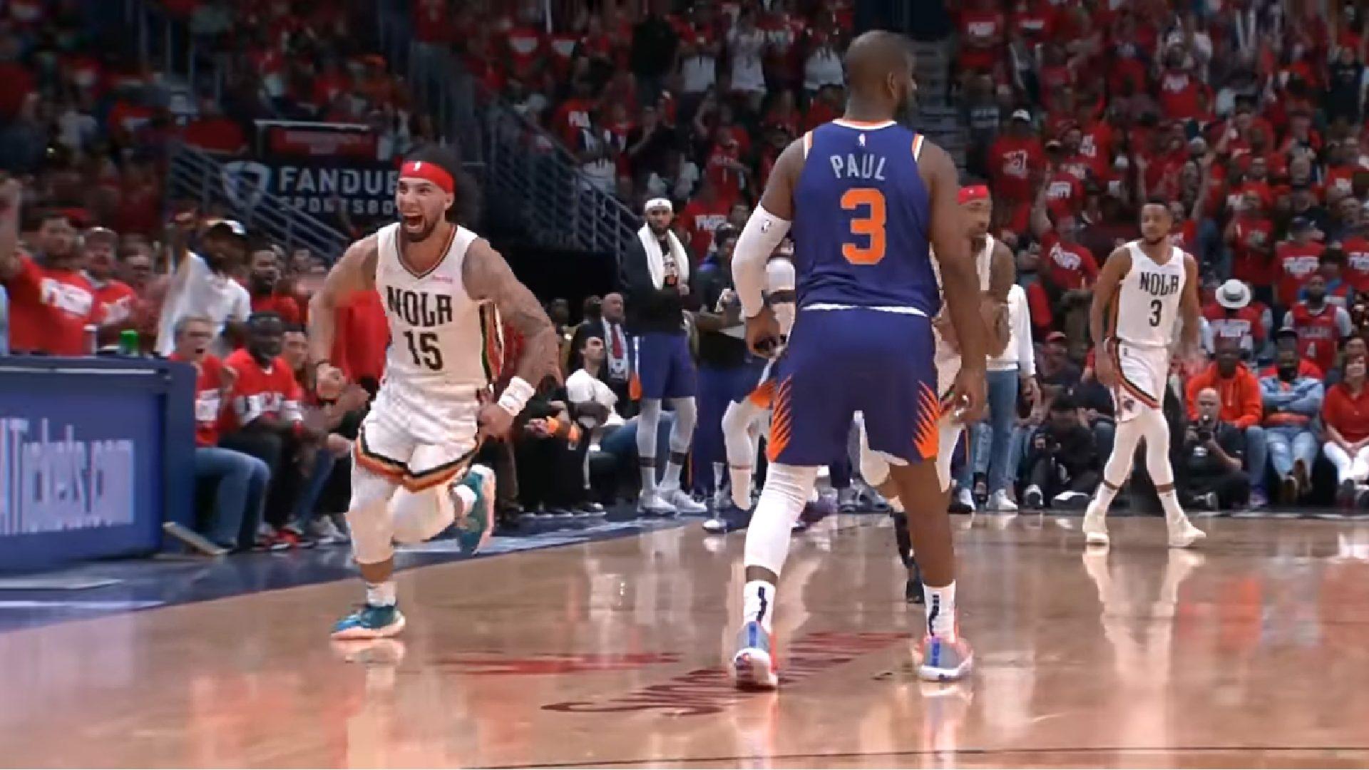 Jose Alvarado Pelicans 25 avril 2022