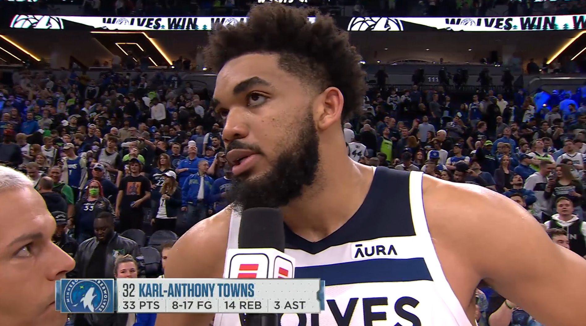 Karl-Anthony Towns 24 avril 2022