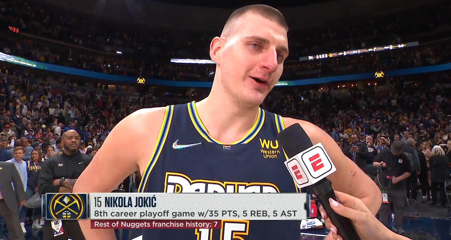 Nikola Jokic 25 avril 2022