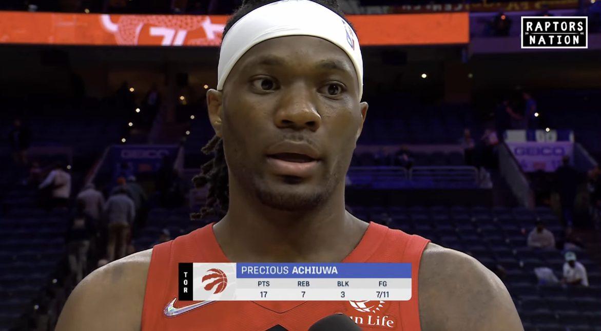 Precious Achiuwa 26 avril 2022