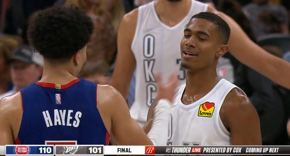 Théo Maledon Killian Hayes 3 avril 2022