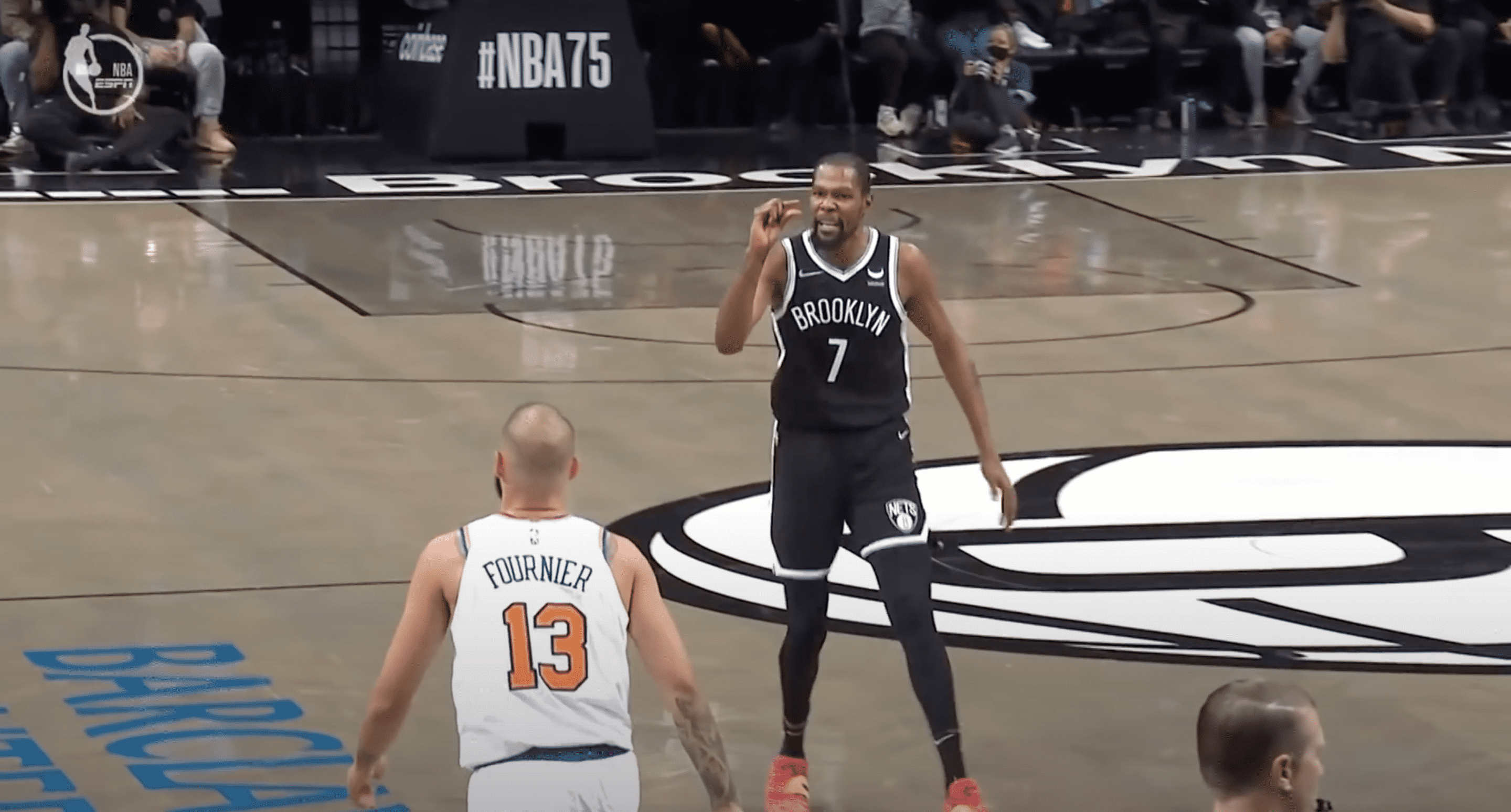 Kevin Durant VS Evan Fournier