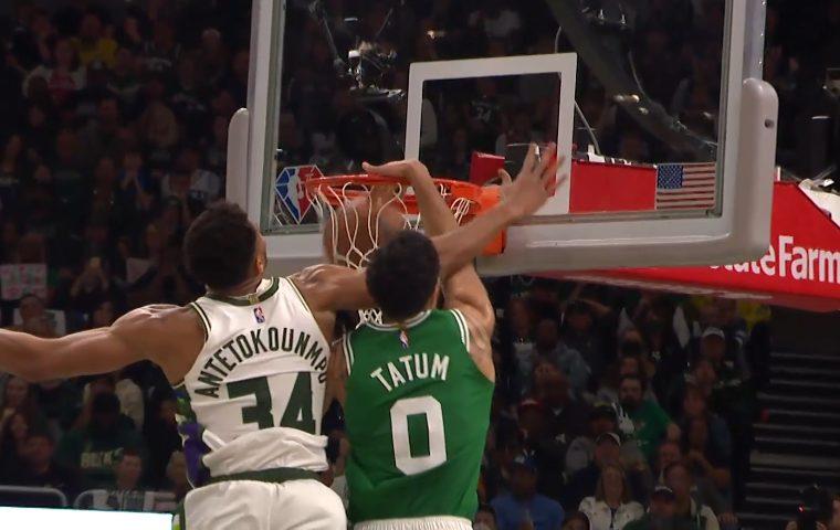 Jayson Tatum Giannis Antetokounmpo pari