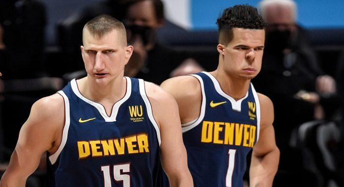 Nikola Jovic et Michael Foster Jr.