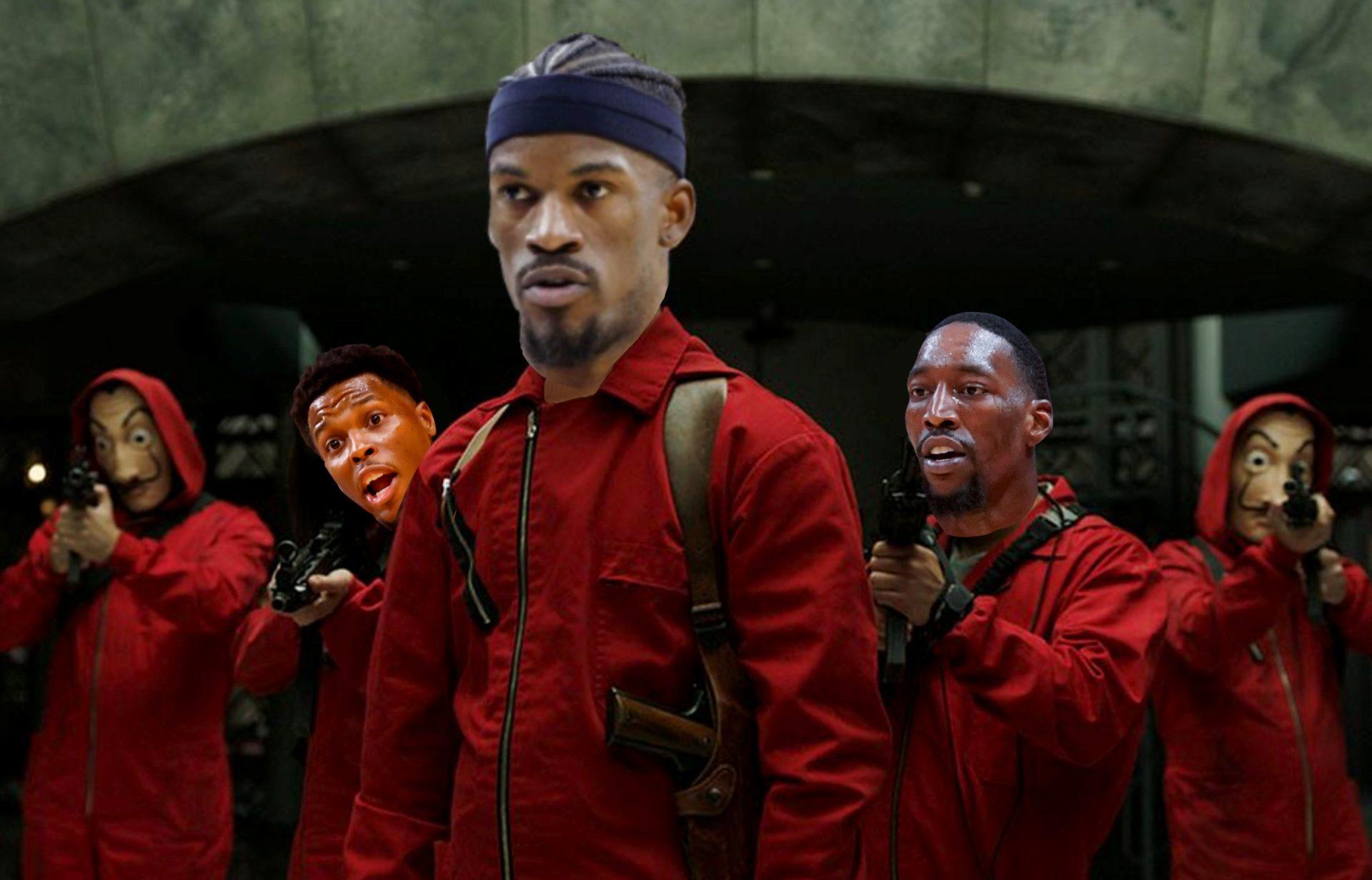 Miami Heat Casa de Papel