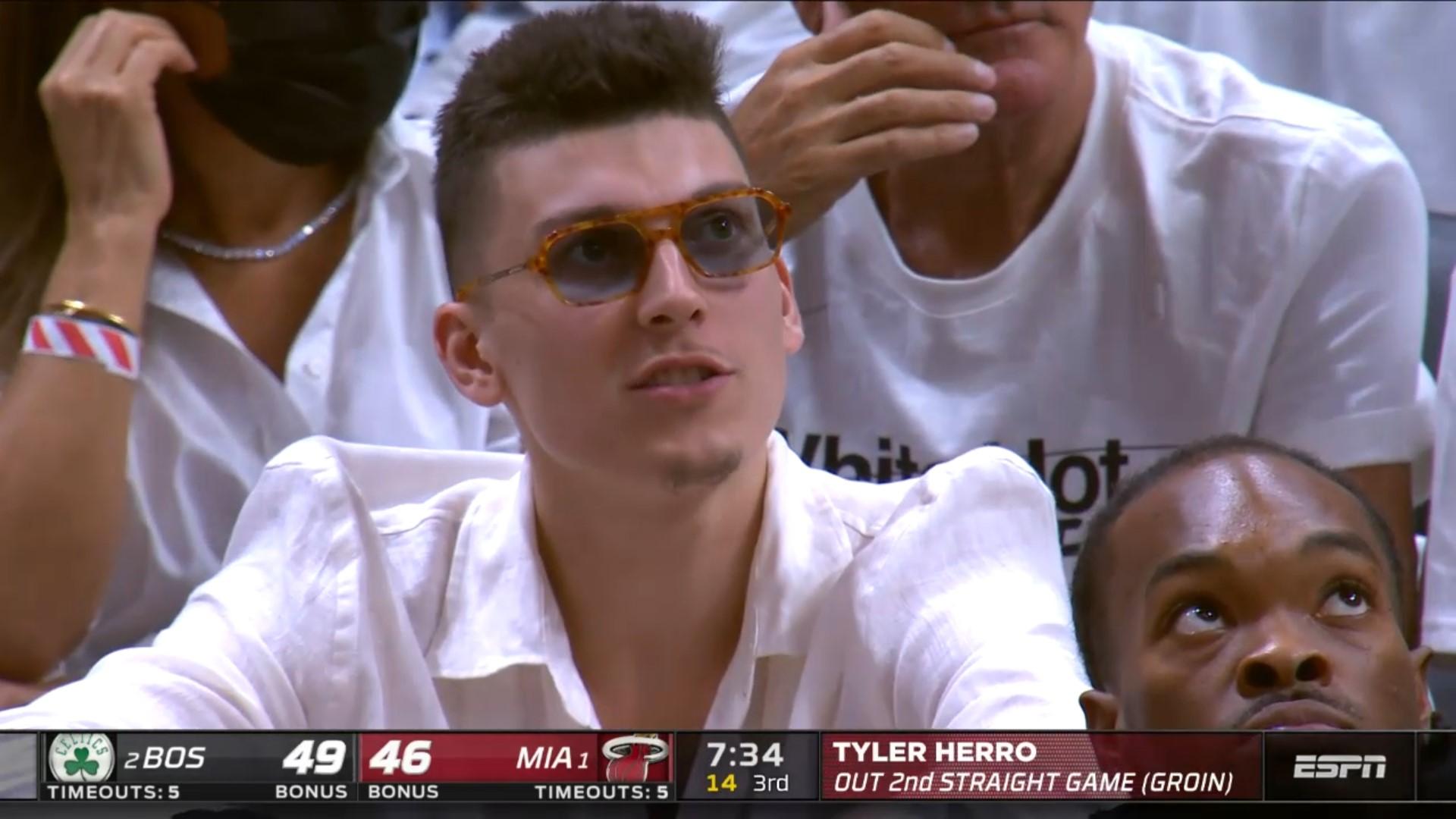 Tyler Herro lunettes 26 mai 2022