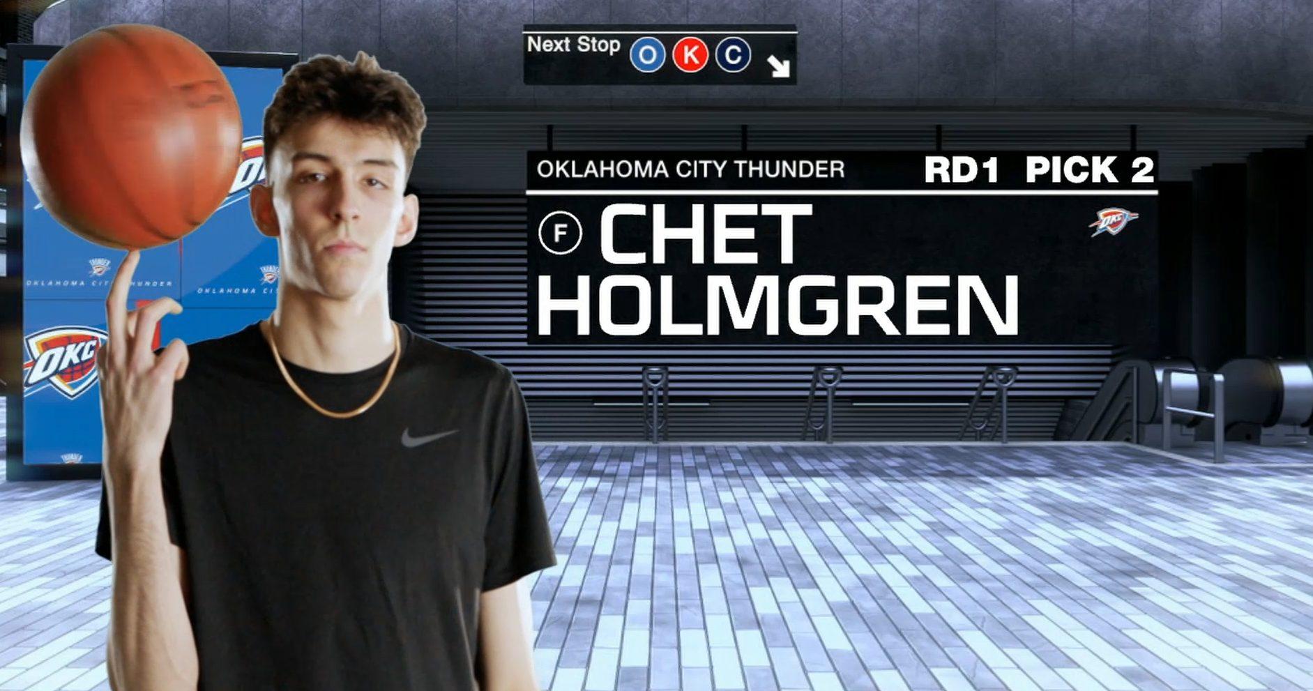 Chet Holmgren 24 juin 2022