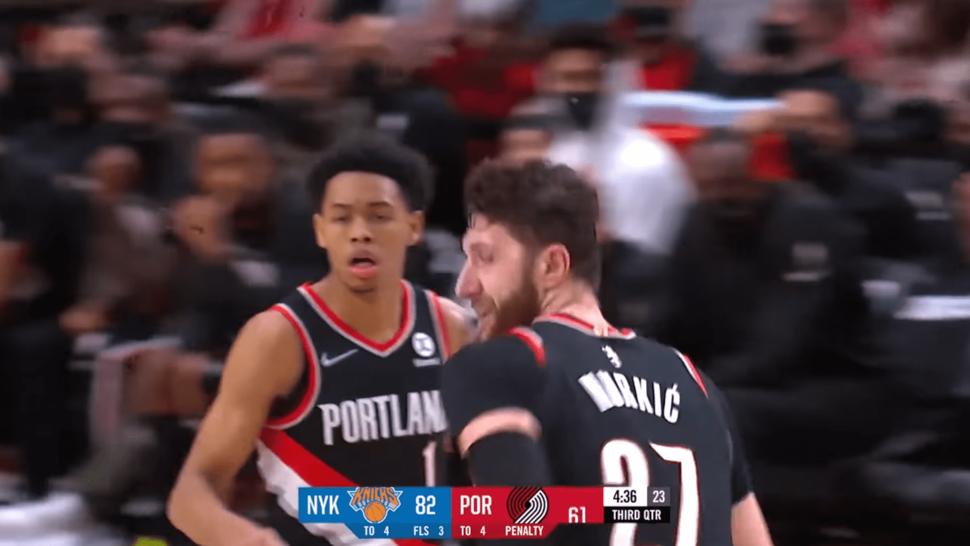 Jusuf Nurkic Anfernee Simons 28 juin 2022