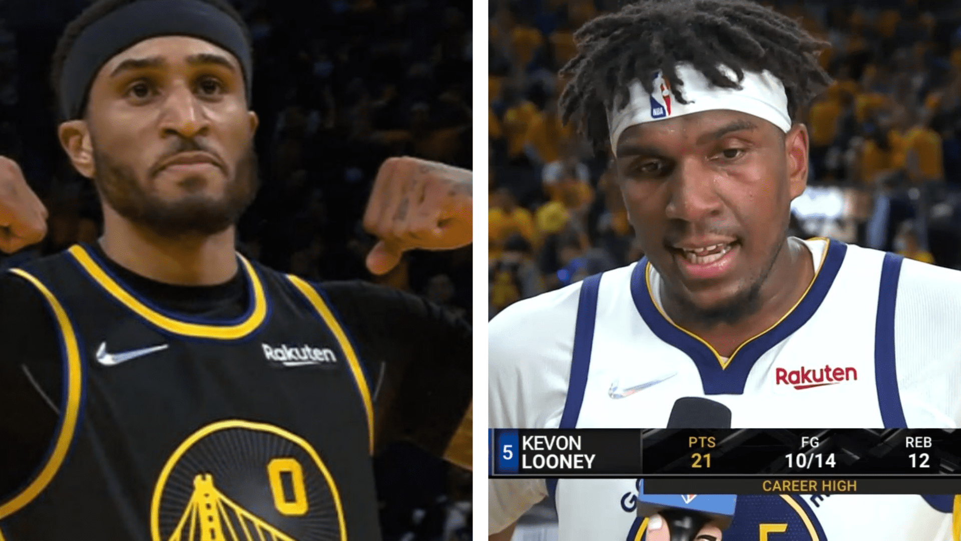 Gary Payton II Kevon Looney Warriors