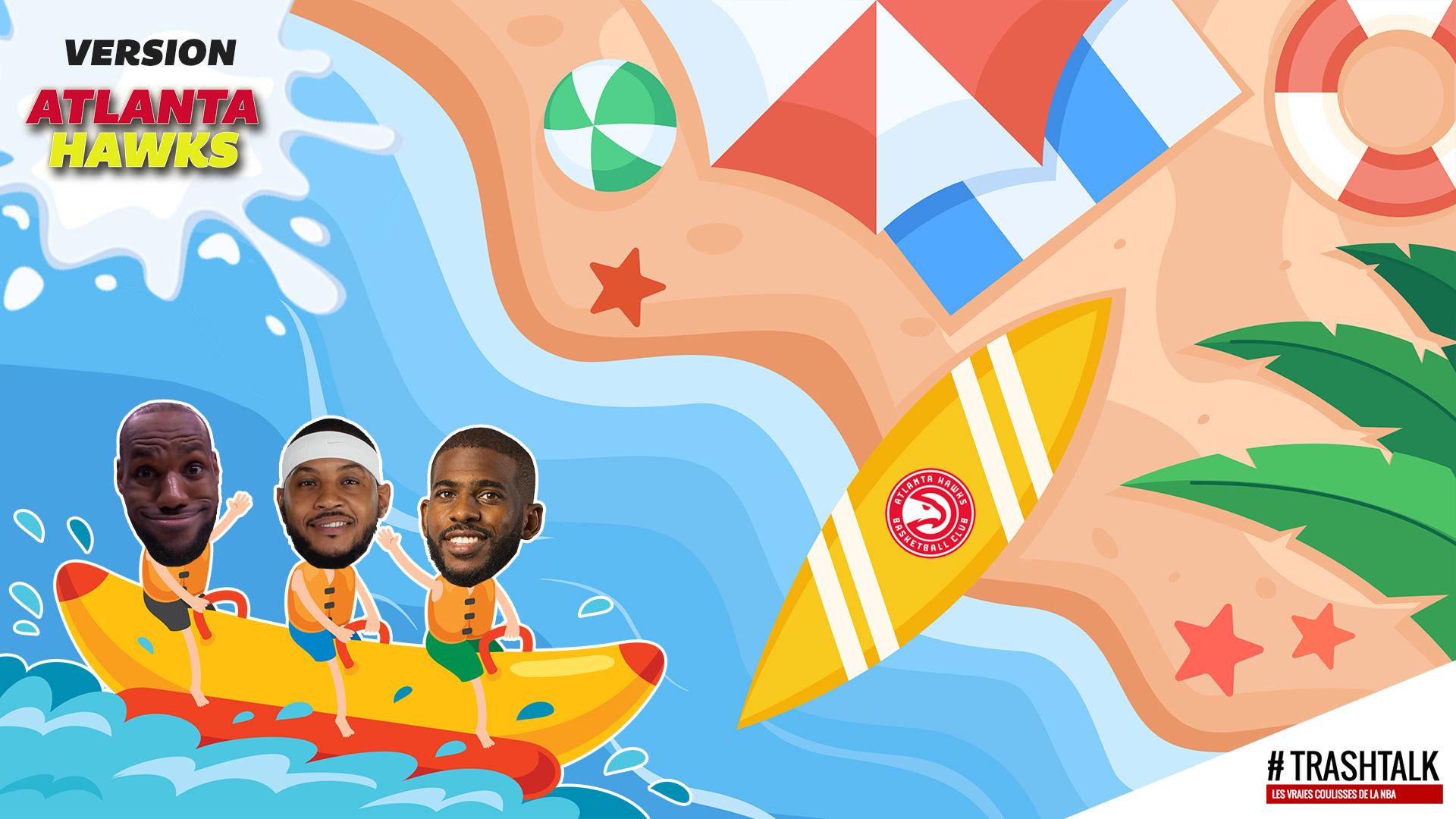Atlanta Hawks Vacances joueurs NBA