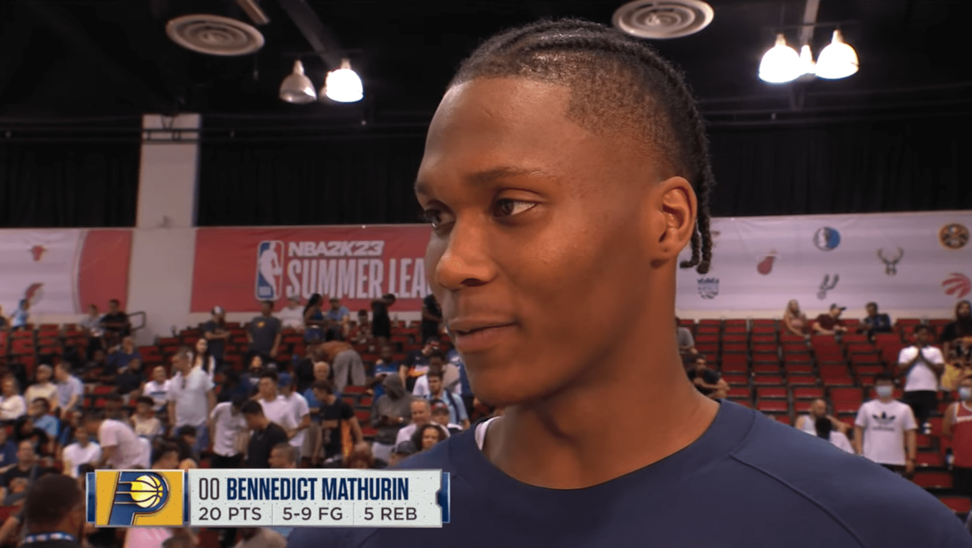 Bennedict Mathurin 13 juillet 2022