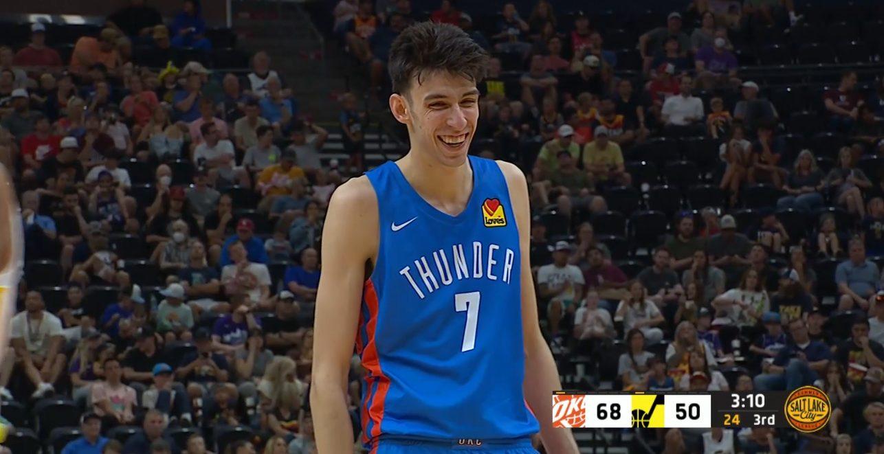 Chet Holmgren 6 juillet 2022