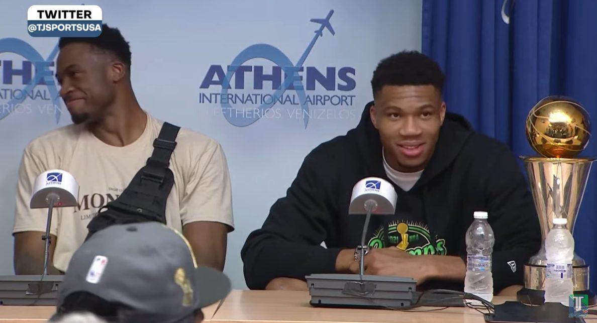 Giannis Antetokounmpo 21 juillet 2022