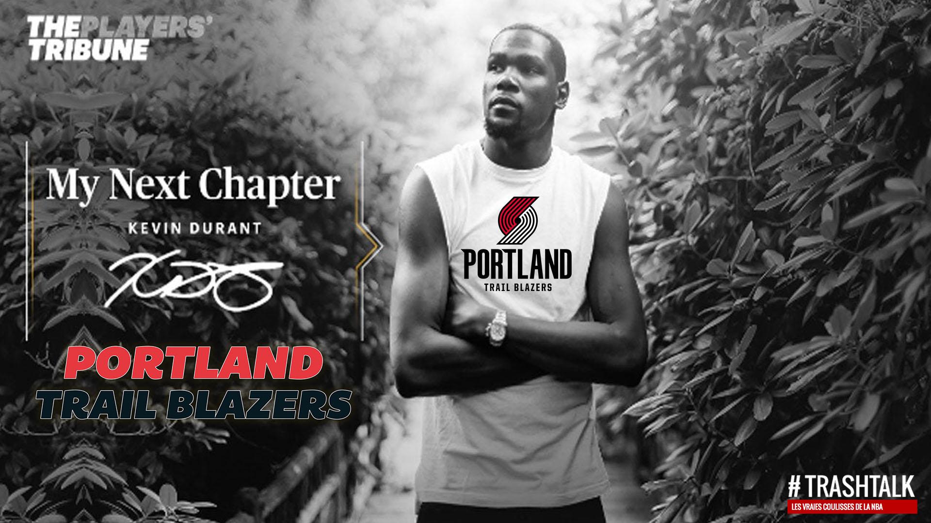Kevin Durant 1er juillet 2022 Blazers