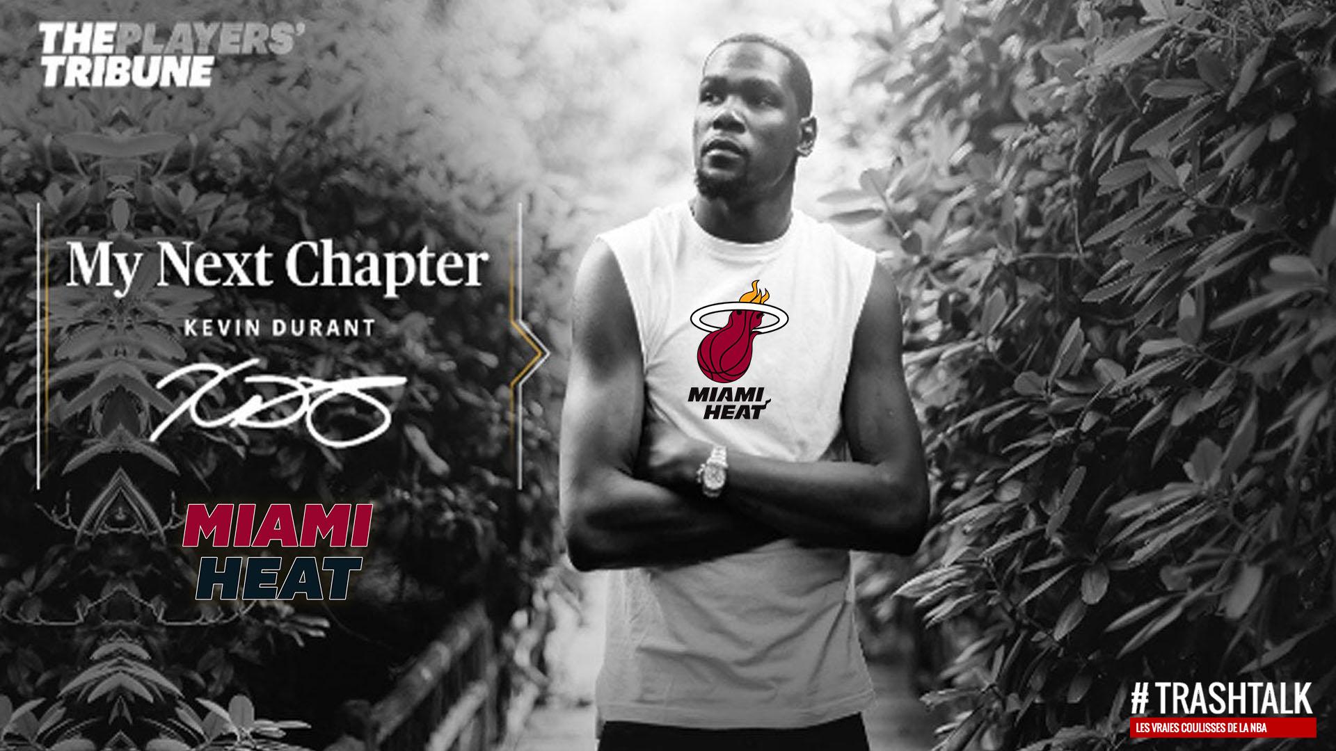 Kevin Durant 1er juillet 2022 Heat