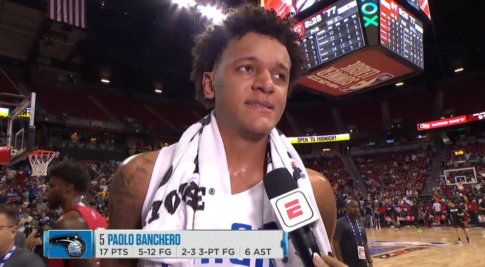 Paolo Banchero stats 8 juillet 2022