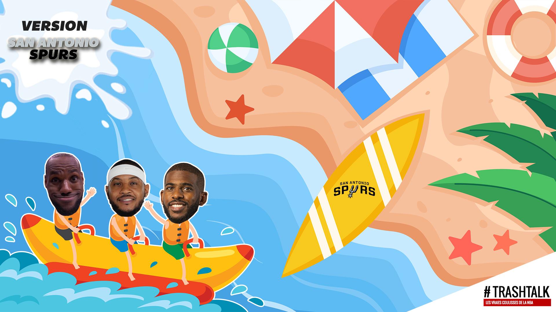 San Antonio Spurs Vacances joueurs NBA