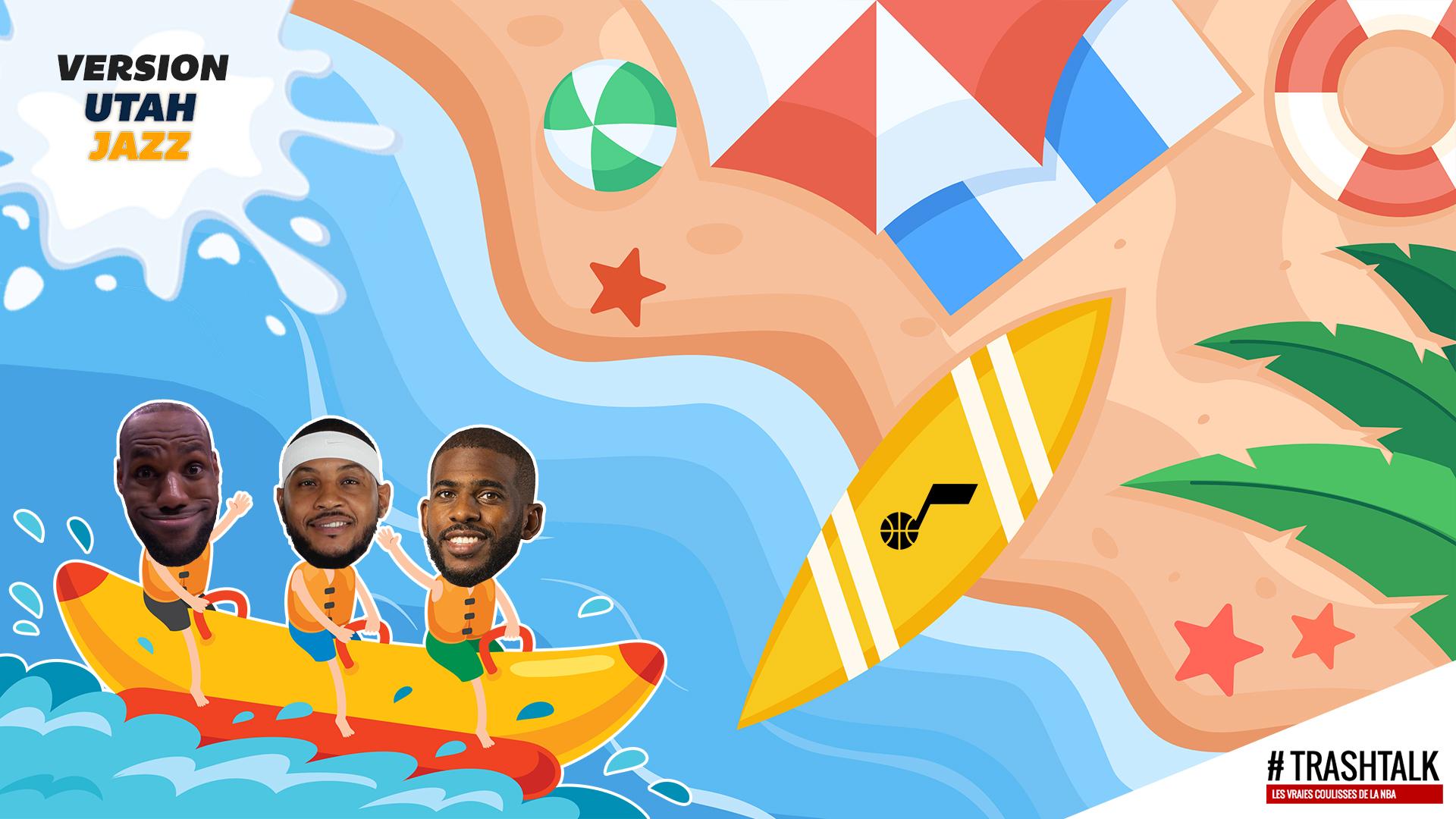 Utah Jazz Vacances joueurs NBA