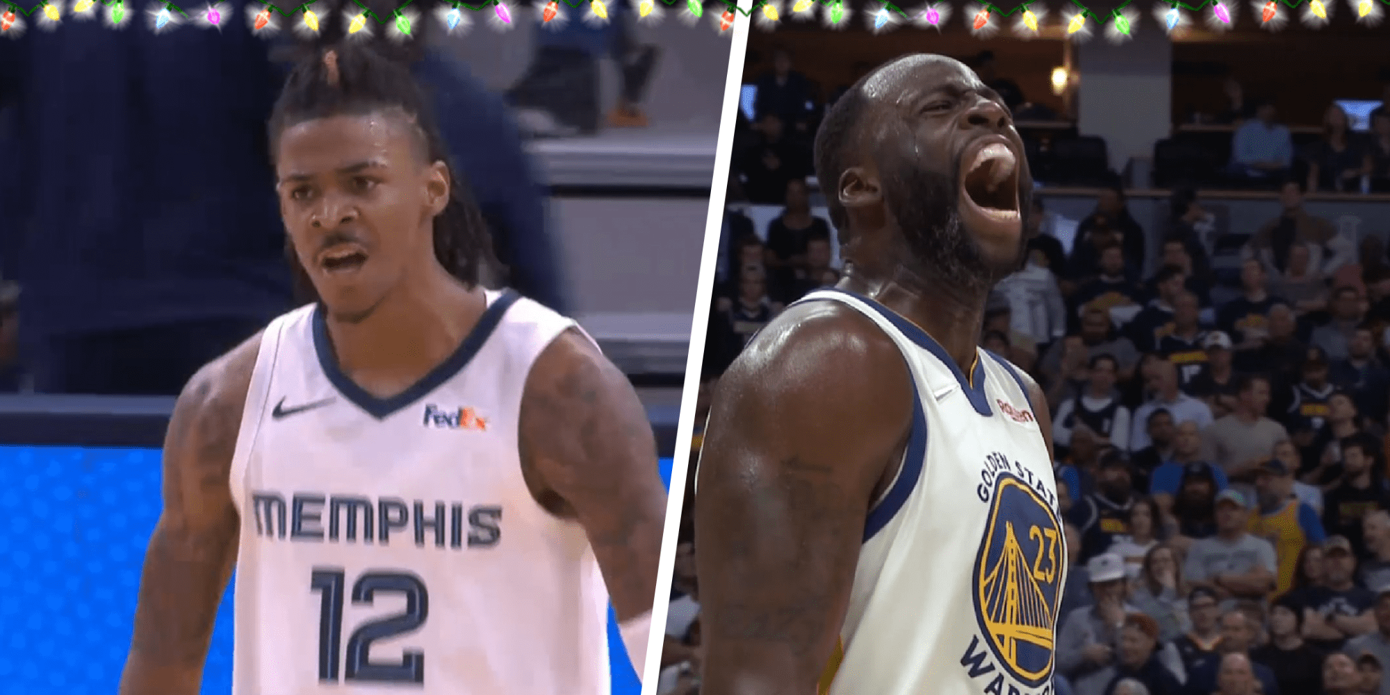 Christmas Day Warriors Grizzlies