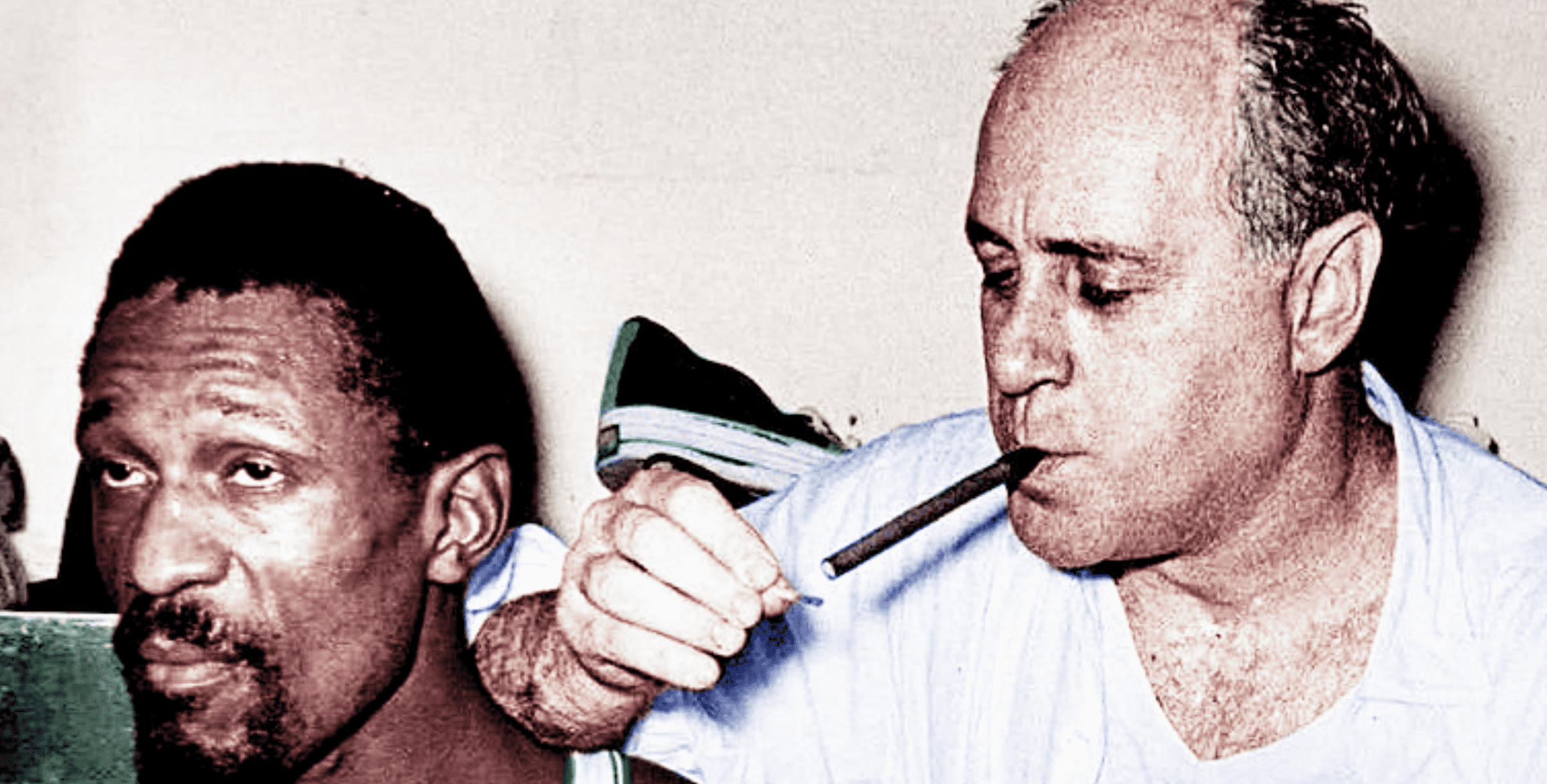 Red Auerbach Bill Russell