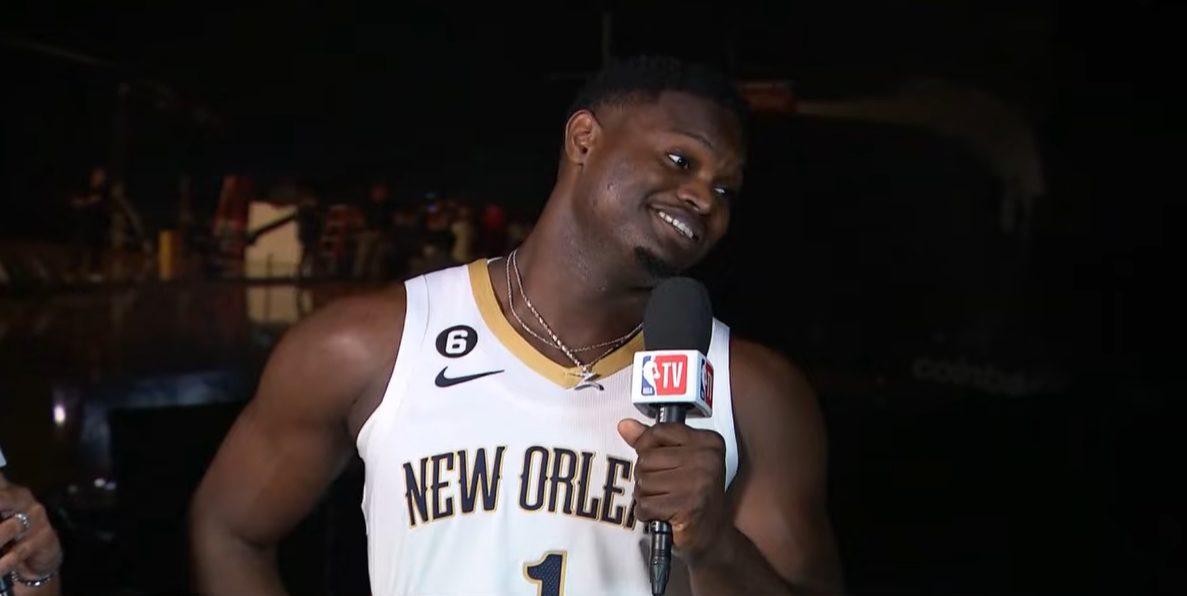 Zion Williamson 30 septembre 2022