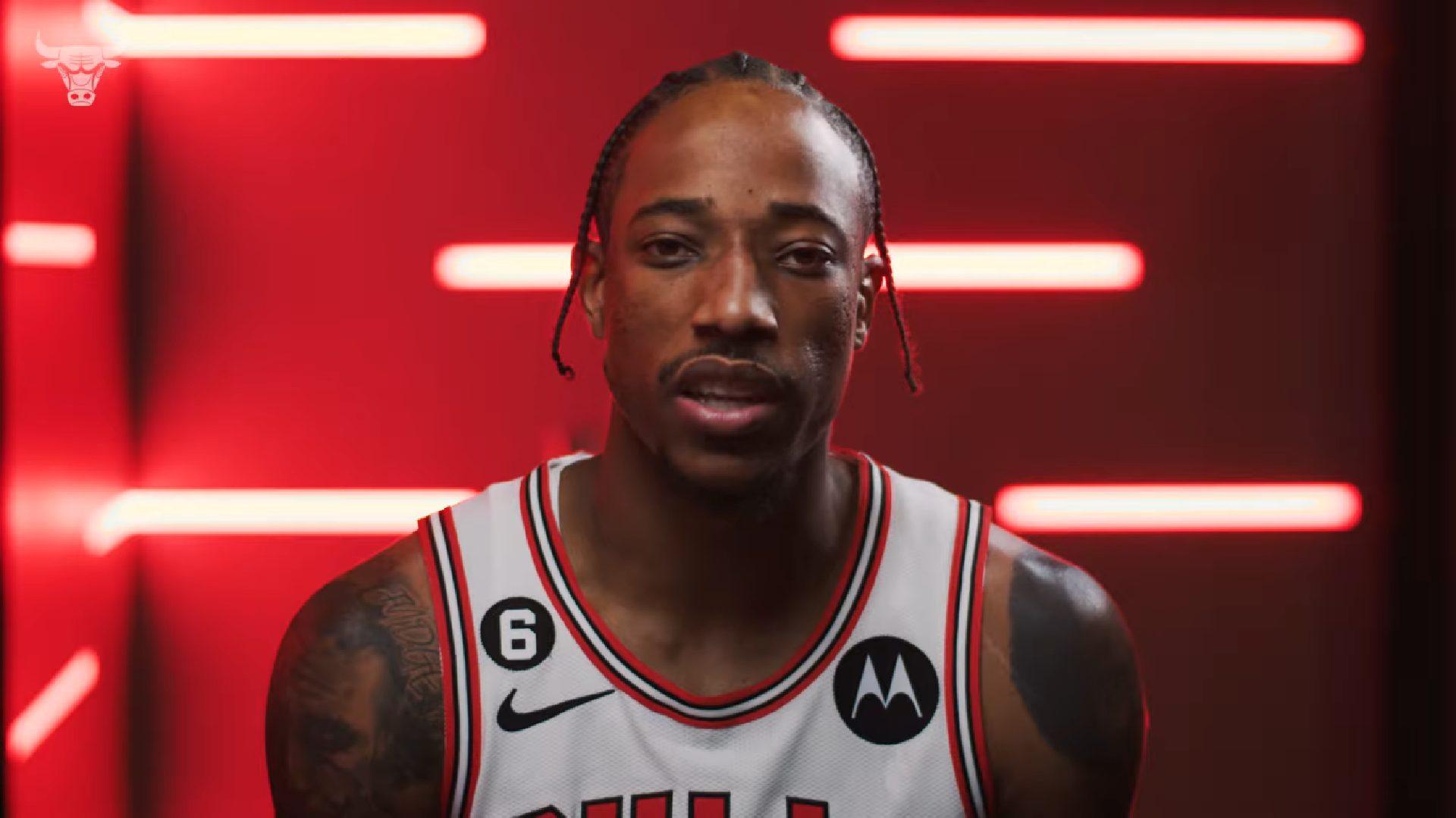 DeMar DeRozan Chicago Bulls 2022 NBA All Star T-Shirt - REVER LAVIE