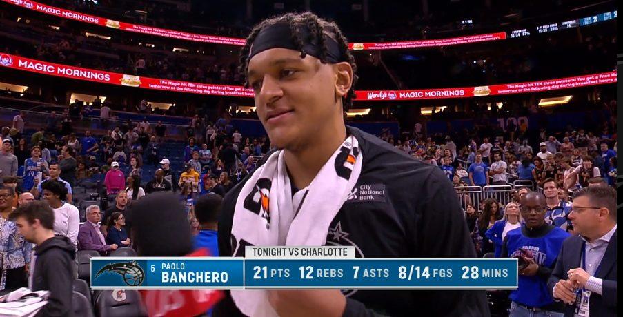 Paolo Banchero 29 octobre 2022