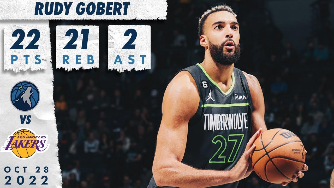 Rudy Gobert 30 octobre 2022