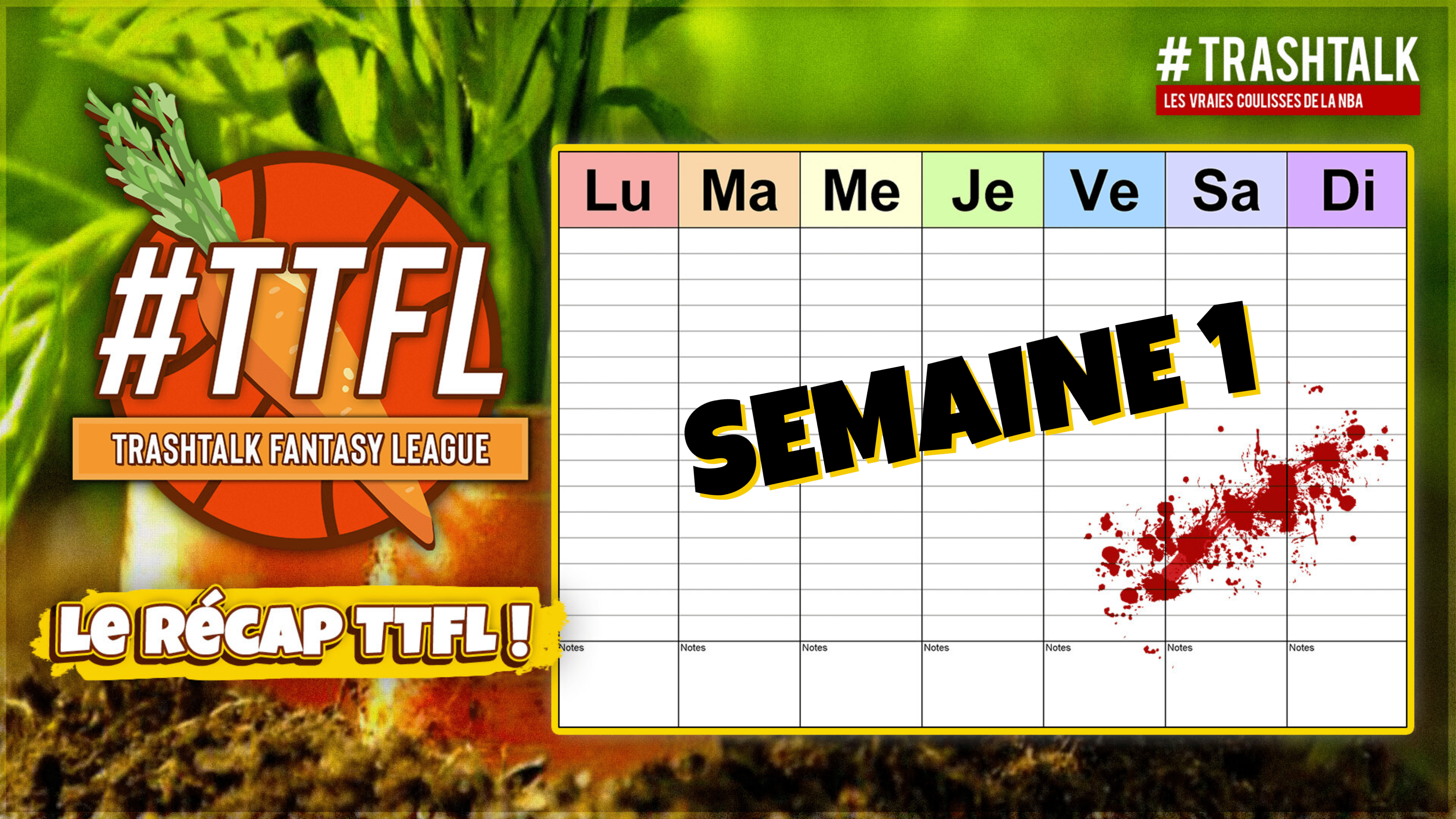 Récapitulatif de la semaine 1 de la saison 8 en TrashTalk Fantasy league