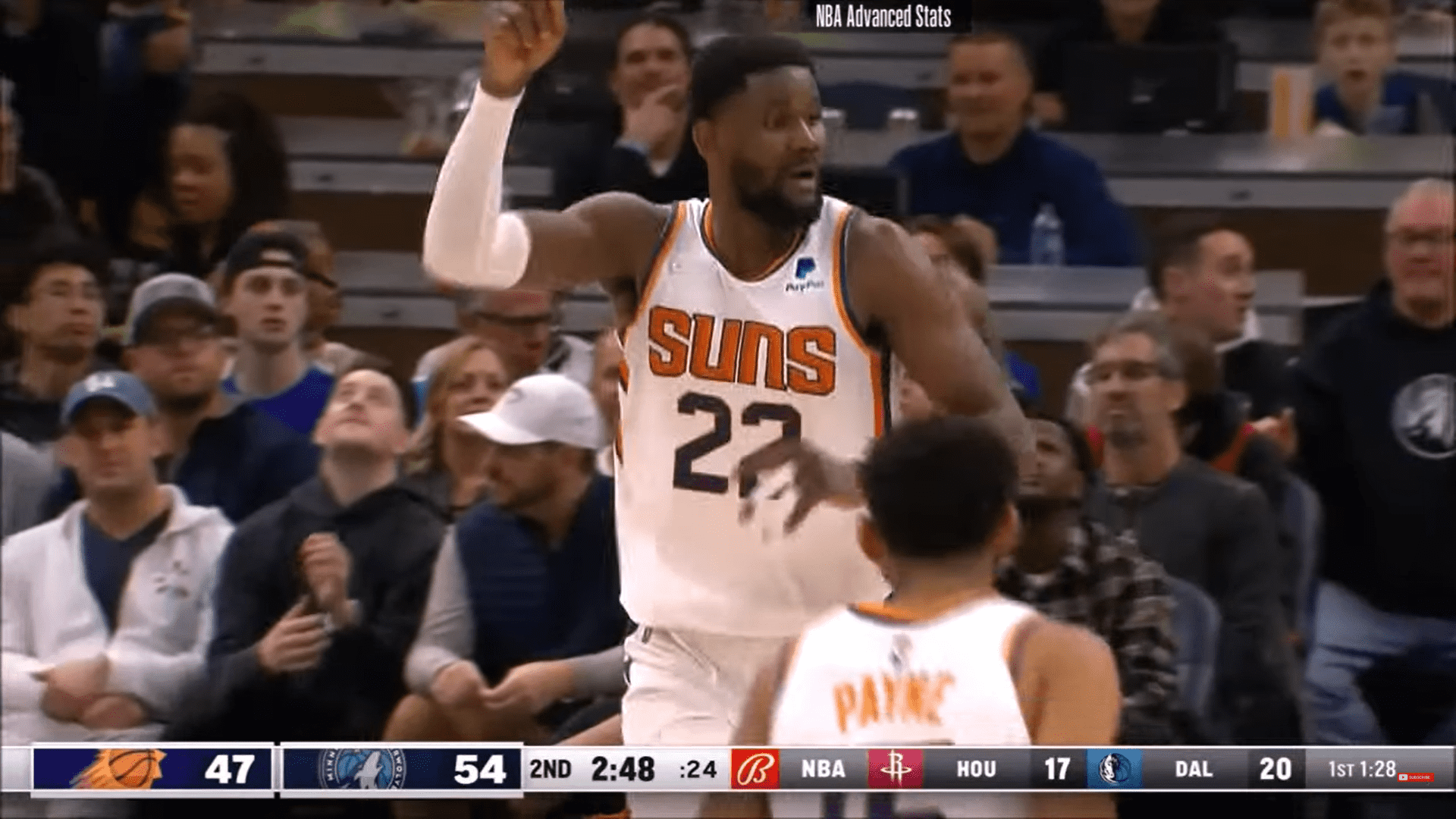 Deandre Ayton 12 octobre 2022