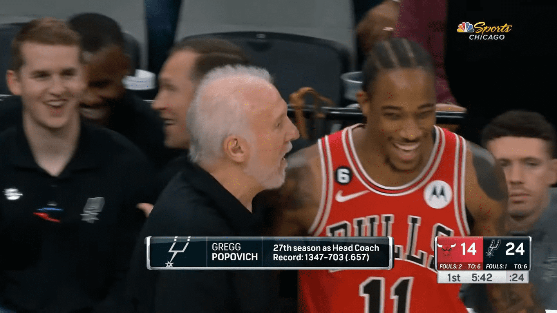 DeMar DeRozan 29 octobre 2022