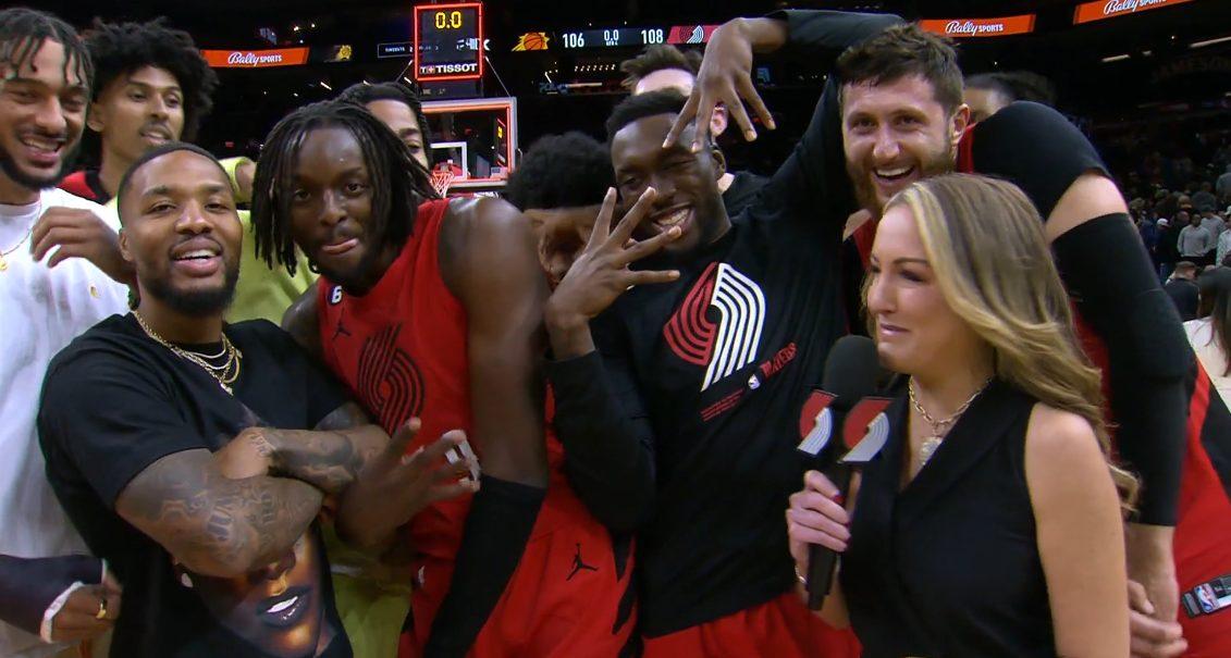 Blazers 5 novembre 2022